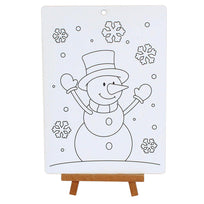 Art.10006 Lienzo Con Atril Mad 22x16cm