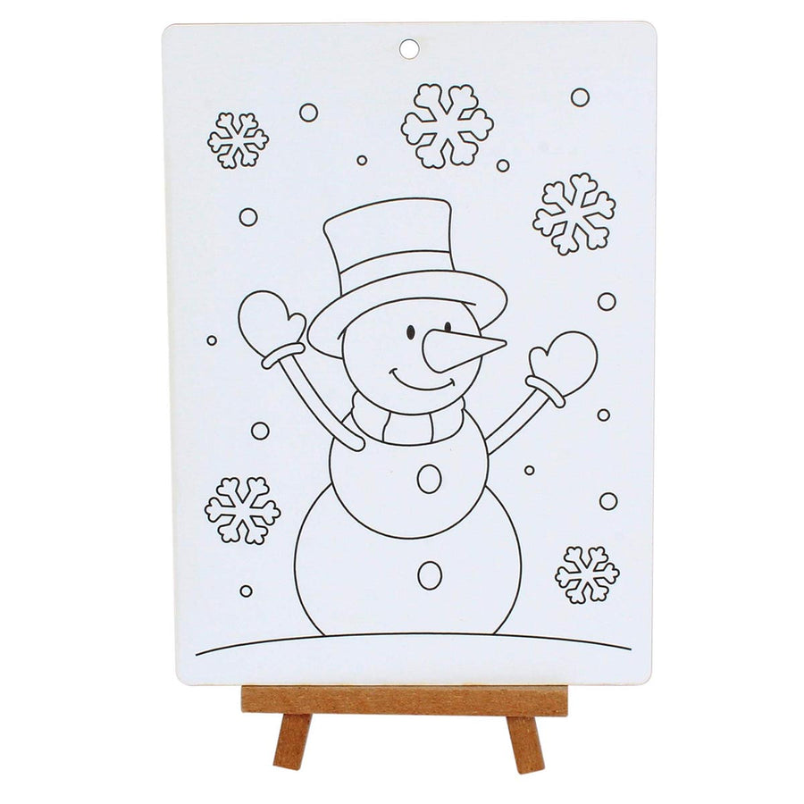 Art.10006 Lienzo Con Atril Mad 22x16cm