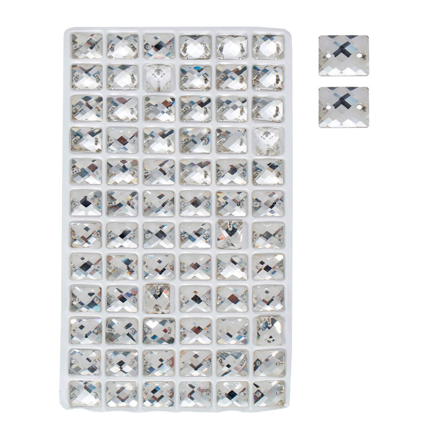 Art.10085 Cristal Rectangular 8x10mm 72pz