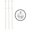 Fantasías Miguel Art.10422 Vara Octagon Cristal 30cm 3pz