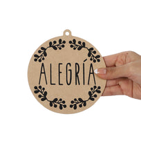 Art.10758 Esfera Deseos Serigrafía 13x12cm 1pz