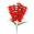 Fantasías Miguel Art.10909 Flor De Cerezo x5 56cm 1pz Rojo