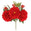 Fantasías Miguel Art.11084 Ramo Peonia Con Jacinto x7 35cm     (Aprox) 1pz Rojo
