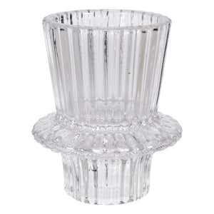 Art.11184 Portavela Cristal 6.9x5.9cm 1pz