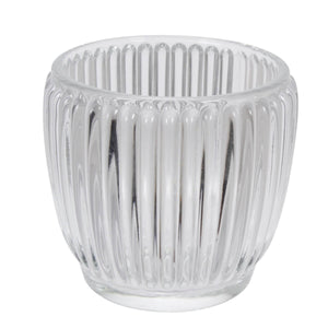 Art.11198 Portavela Cristal 7x7.6cm 1pz