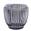 Fantasías Miguel Art.11198 Portavela Cristal 7x7.6cm 1pz Gris
