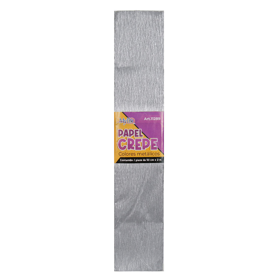 Art.11289 Papel Crepe Color Metálco