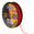 Fantasías Miguel Art.11451 Cordón Decorativo .8mm x 25m 1pz Rojo