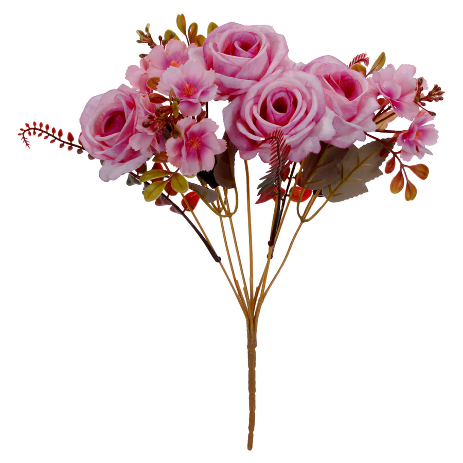Art.11550 Ramo Mixto Rosas x7 31cm 1pz