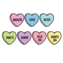 Art.11706 Tarjeta Corazones 5x5.5cm 15pz