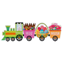 Art.11718 Tren Pascua 16x50x4.5cm 1pz