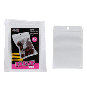 Art.11722 Bolsa Ziplock 15x10.5cm 30pz