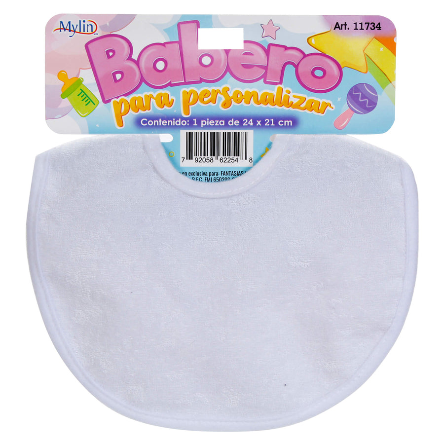 Art.11734 Babero 24x21cm 1pz