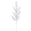 Fantasías Miguel Art.11906 Pick Follaje Laurel 35cm 1pz Blanco Perla