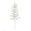 Fantasías Miguel Art.11909 Pick Follaje 36cm 1pz Blanco Perla