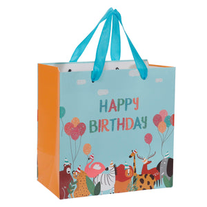 Art.11966 Bolsa Regalo Cumpleaños 18x18x10cm 1pz