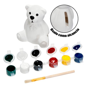 Art.11992 Kit Figura Cerámica para Pintar 8.5x7cm    (aprox cada figura) 1pz