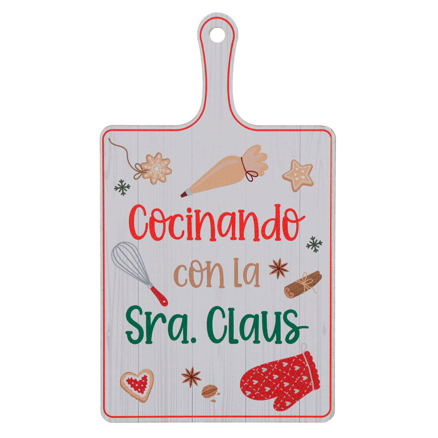 Art.12226 Tabla Navidad 20x11.5cm 1pz