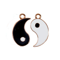 Art.12250 Set Dijes Ying Yang 18mm B/4pz
