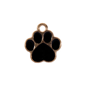 Art.12273 Dije Huella 16x14mm B/5pz