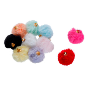 Art.12316 Dije Pompom 16mm B/10pz