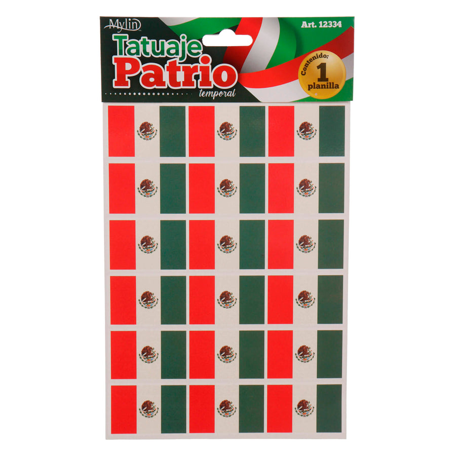 Art.12334 Tatuaje Patrio