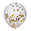 Fantasías Miguel Art.12464 Globos con Confetti Metálico 30cm 10pz Oro