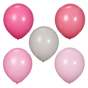 Art.12490 Globo Rosa Surt 30cm B/50pz