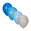 Fantasías Miguel Art.12493 Globos Azúl Surtido 13cm 50pz Azul