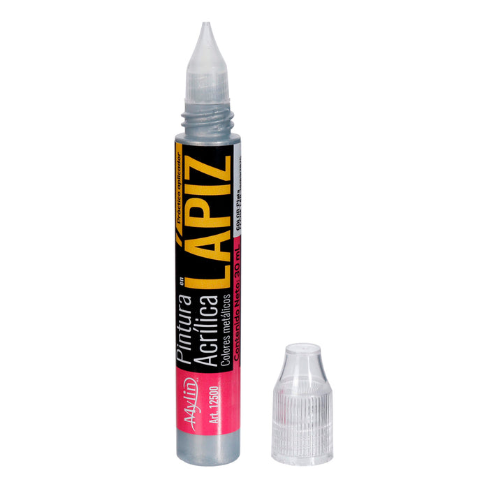 Art.12500 Pintura Acrílica Metálica Lápiz