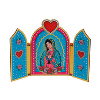 Art.12501 Biombo Virgen 18x15cm