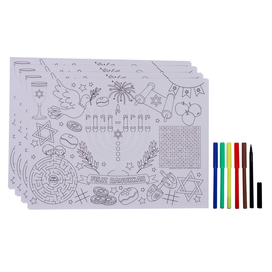 Art.12602 Kit Mantel Hanukkah  8pz