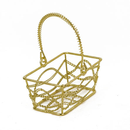 Art.1262 Canastita Metálica Rectangular