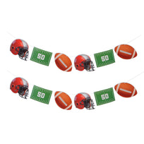 Art.12659 Banderín Americano x12 15x16cm    (aprox) 2m  1pz