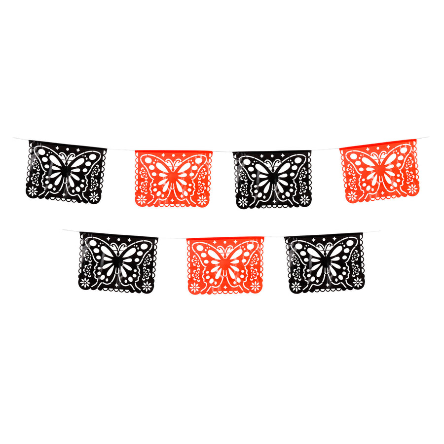 Art.12678 Guia Plastica Mariposas 1pz 4m