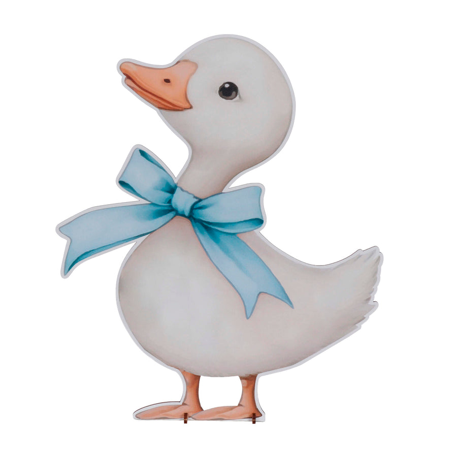 Art.12681 Pato Moño 25x30cm 1pz