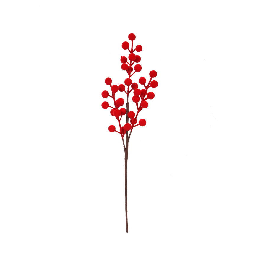 Art.12765 Vara Cerezas Aterciopelad 38cm