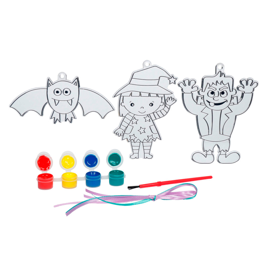 Art.12963 Kit Halloween Pinta Tu Vitral