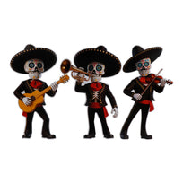 Art.13292 Adorno Mariachis 40x22cm    (aprox) 3pz