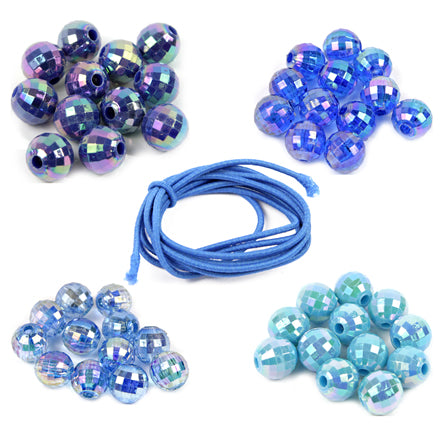 Art.163 Kit Cuentas Surtidas Facetadas