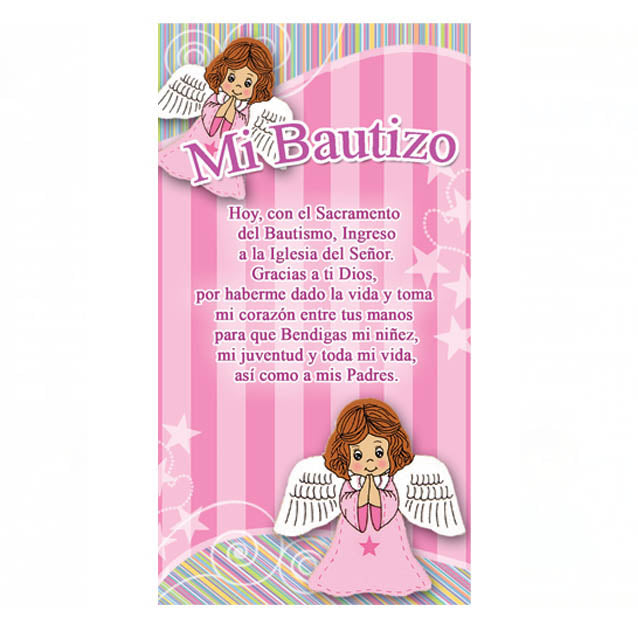 Art.1941 Tarjeta Agradecimiento Bautizo