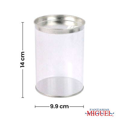 Fantasías Miguel Art.2152 Cilindro Pvc Tapa Metálica 14x9.9cm 1pz