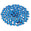 Fantasías Miguel Art.2504 Piedra Para Coser Redonda 12mm 100pz Azul Obscuro