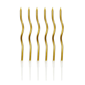 Art.2869 Vela Ondulada 15cm C/6pzs