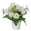 Fantasías Miguel Art.2889 Ramo Rosas Mixto x5 22x18cm    (Aprox) 1pz Blanco