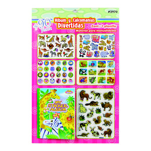 Art.2970 Álbum Con Calcomanías