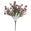 Fantasías Miguel Art.3304 Ramo Planta Con Flor x5 35cm 1pz Rosa