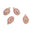 Fantasías Miguel Art.3422 Dije Medalla 18x11mm 4pz Rosa