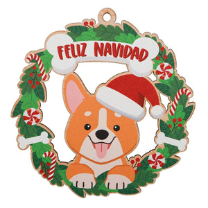 Art.343 Esfera Corona Mascot 12.5x12cm