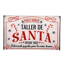 Art.378 Tablita Navidad 12x20cm 1pz